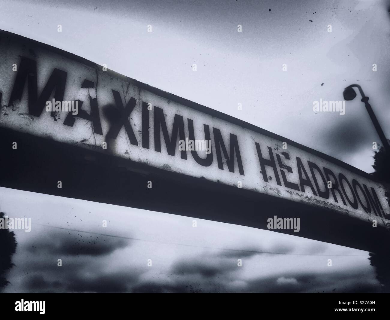 Maximum headroom - Smartphone Captured Stock Image