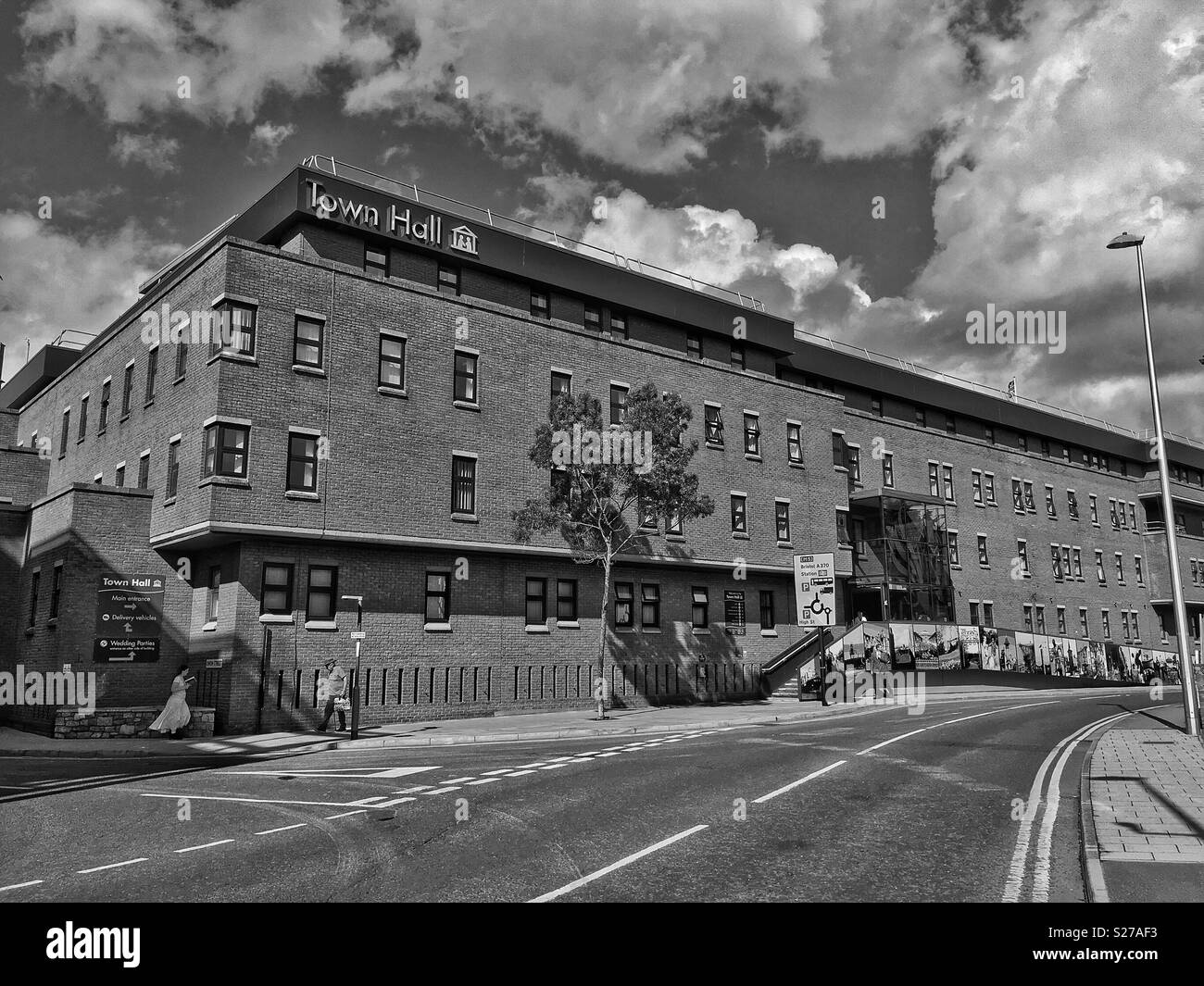 The Town Hall in WestonsuperMare, UK Stock Photo Alamy
