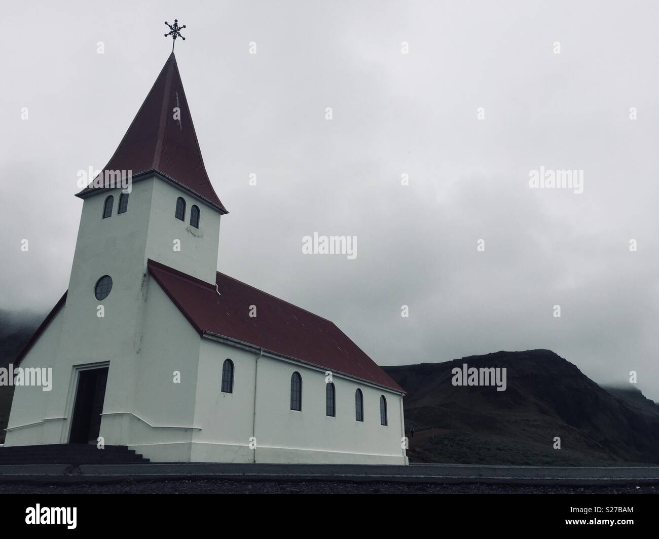 Icelandic Church - Smartphone Captured Stock Image