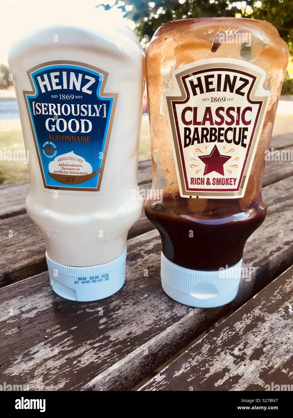 Heinz sauces Stock Photo Alamy