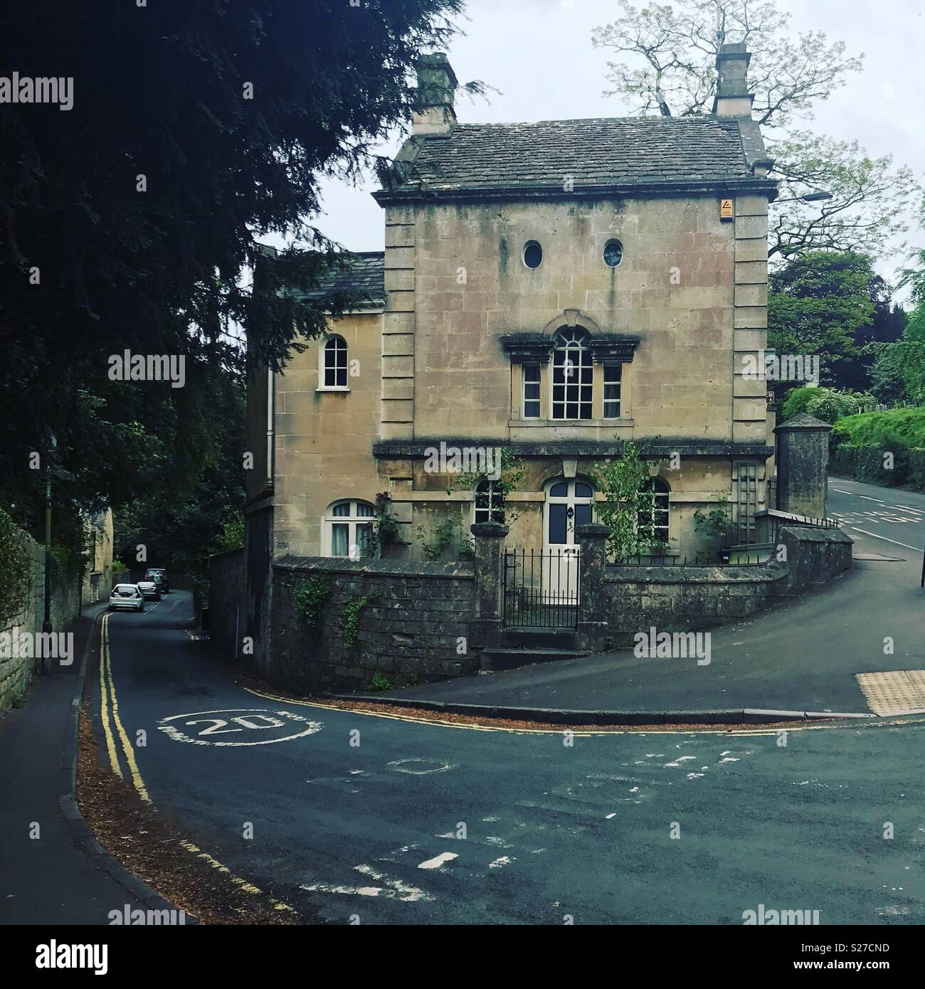 House in Combe Down, Bath Stock Photo Alamy