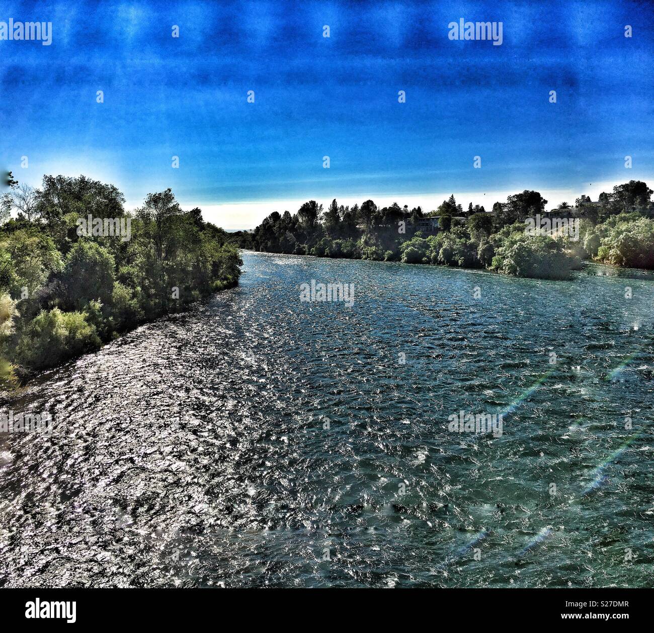 Sacramento river california rafting hires stock photography and images