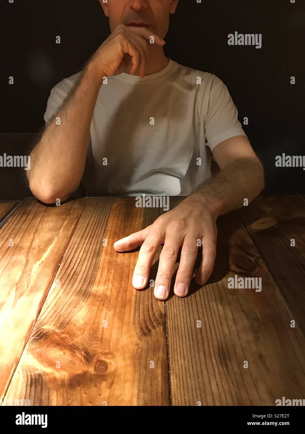 serious - Smartphone Captured Stock Image