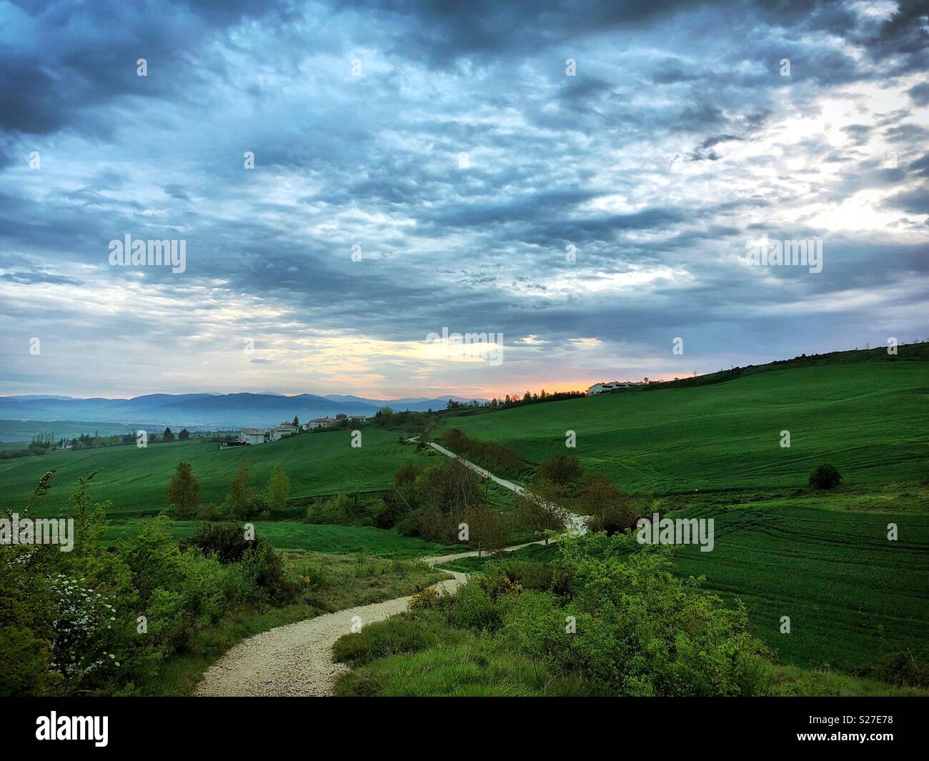 Spain Landscape - Smartphone Captured Stock Image