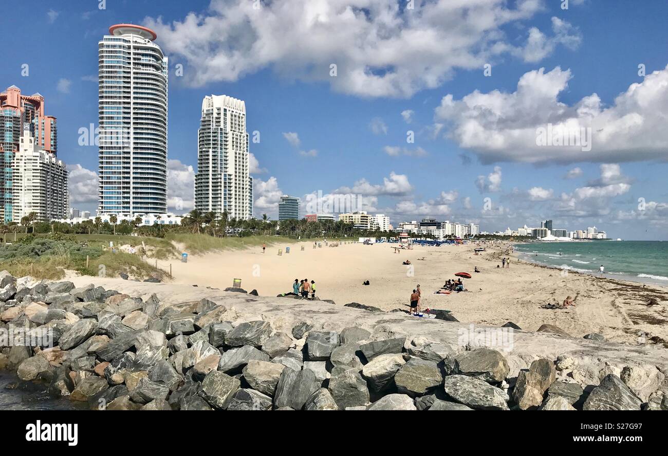 Miami south beach - Smartphone Captured Stock Image