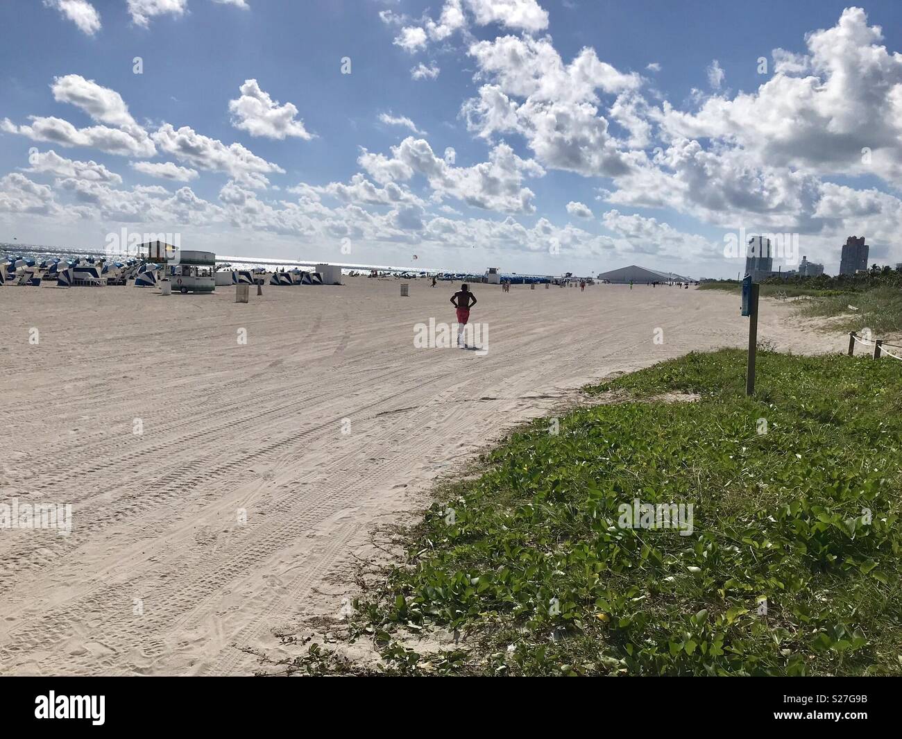 Miami south beach - Smartphone Captured Stock Image