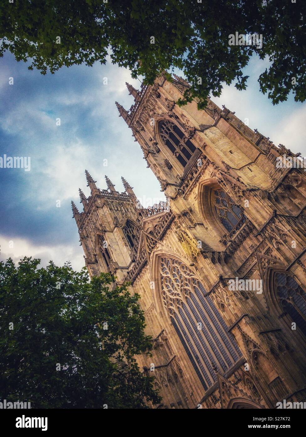 York Minster cathedral Stock Photo