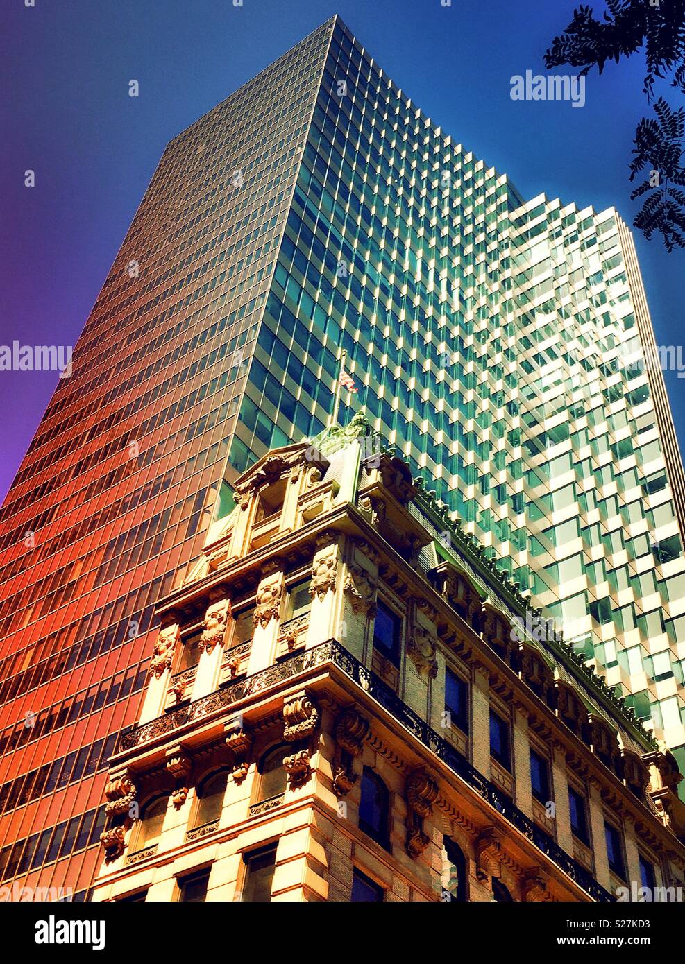 HSCB building, fifth Avenue, NYC, USA - Smartphone Captured Stock Image