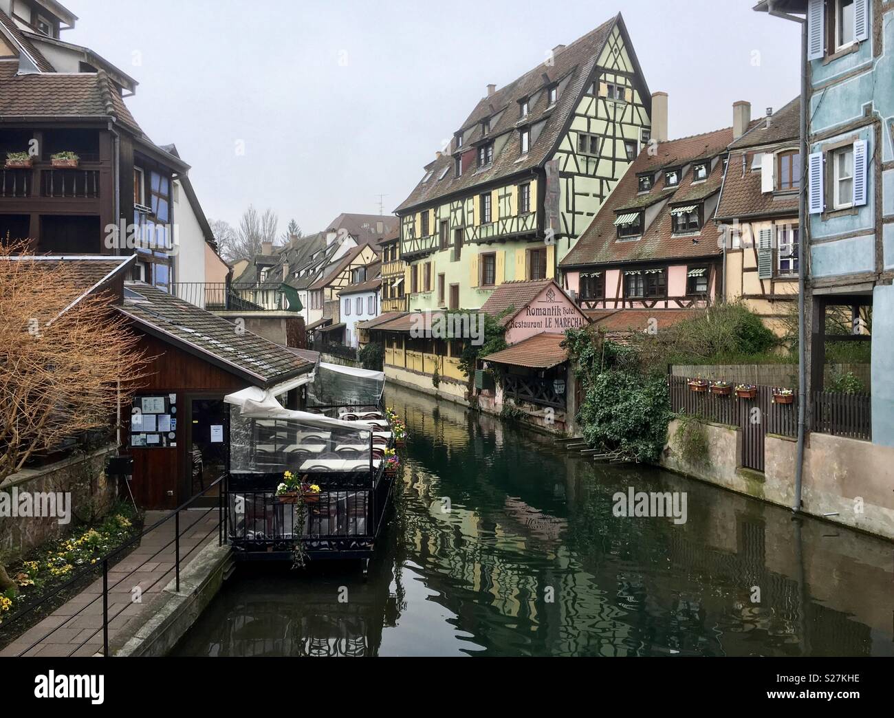Colmar France - Smartphone Captured Stock Image
