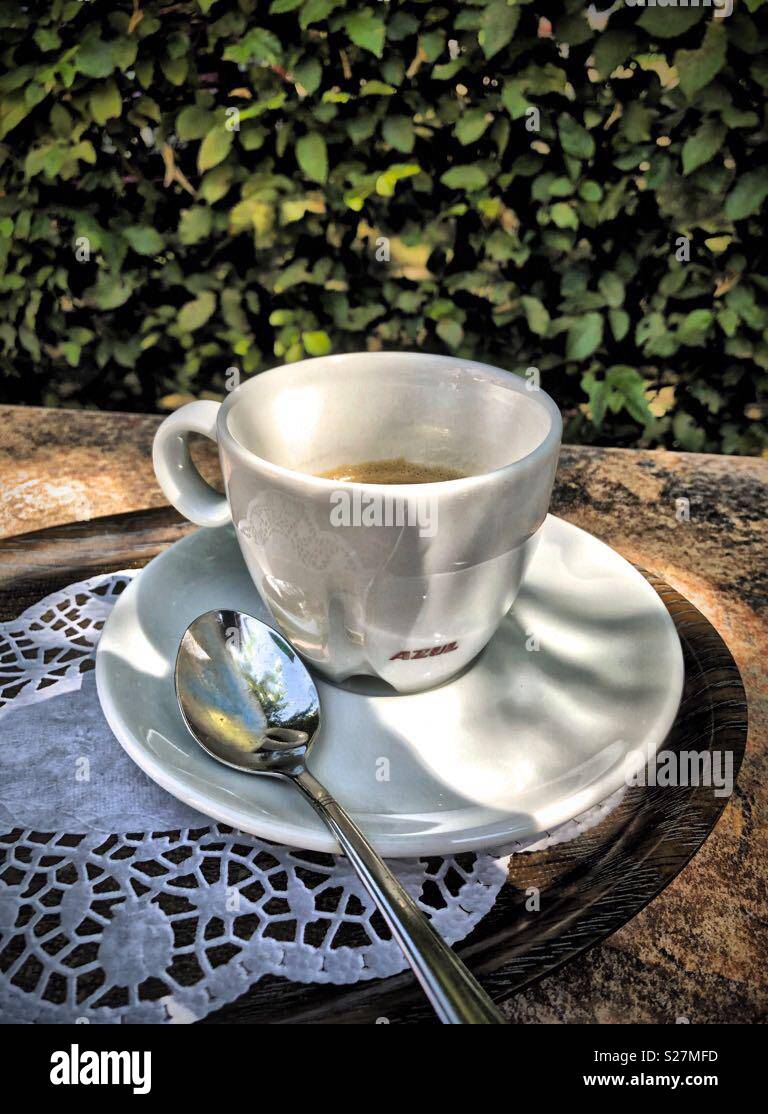Time for coffee! - Smartphone Captured Stock Image