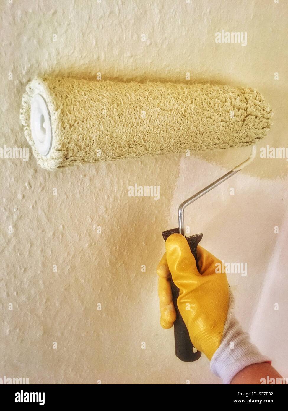 Paint glove hires stock photography and images Alamy