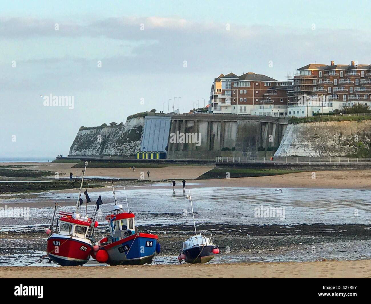 Boats at Broadstairs Stock Photo