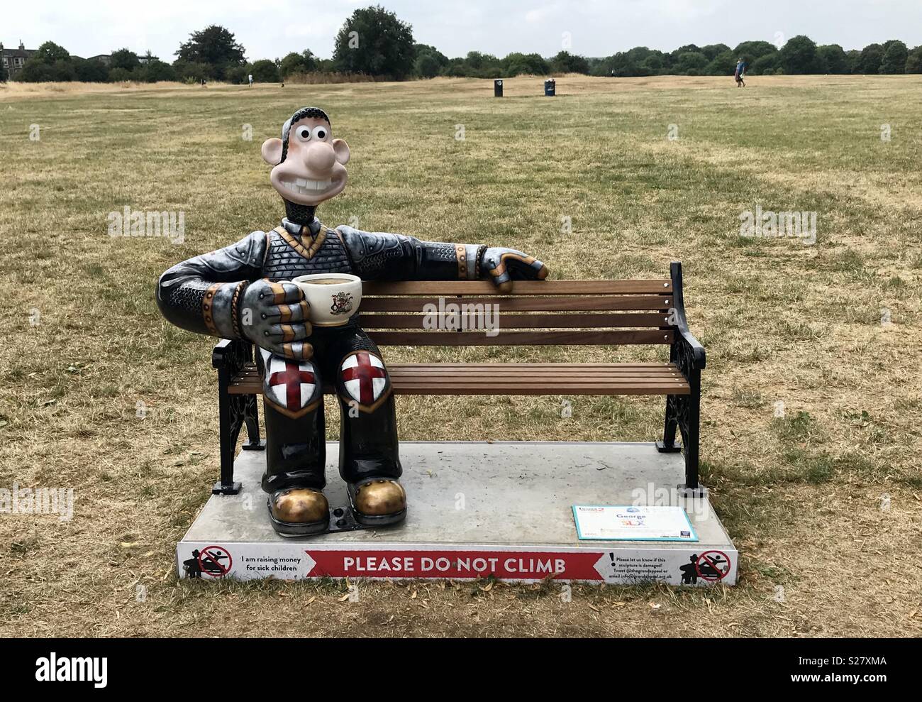 Wallace the downs - Smartphone Captured Stock Image