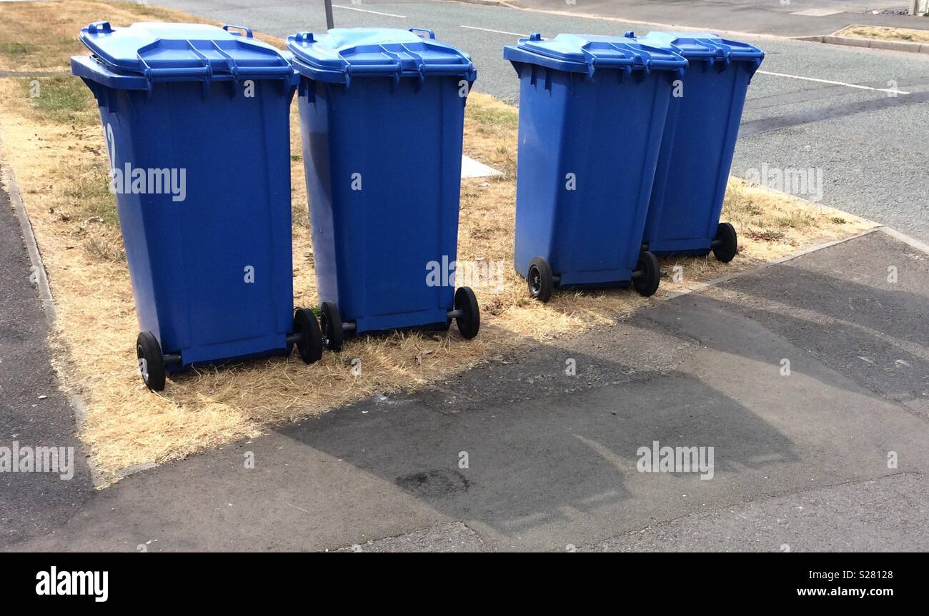 Blue bins hires stock photography and images Alamy