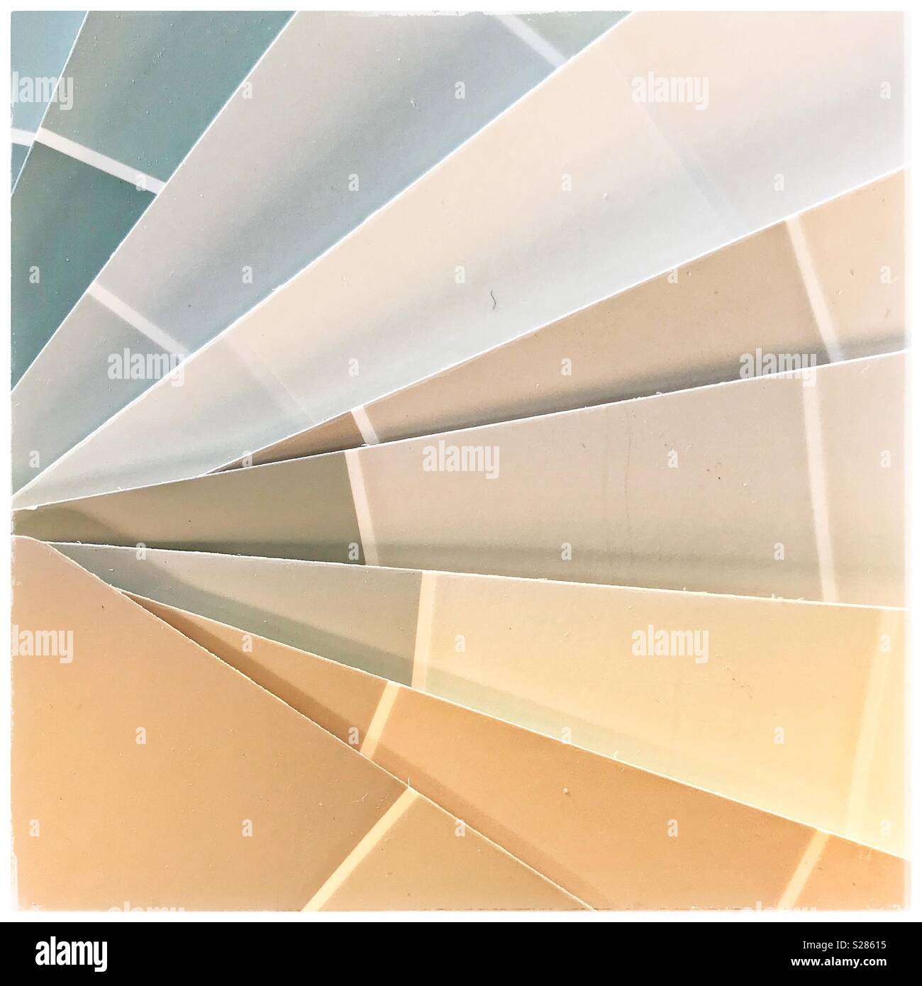 Paint colour swatches Stock Photo Alamy
