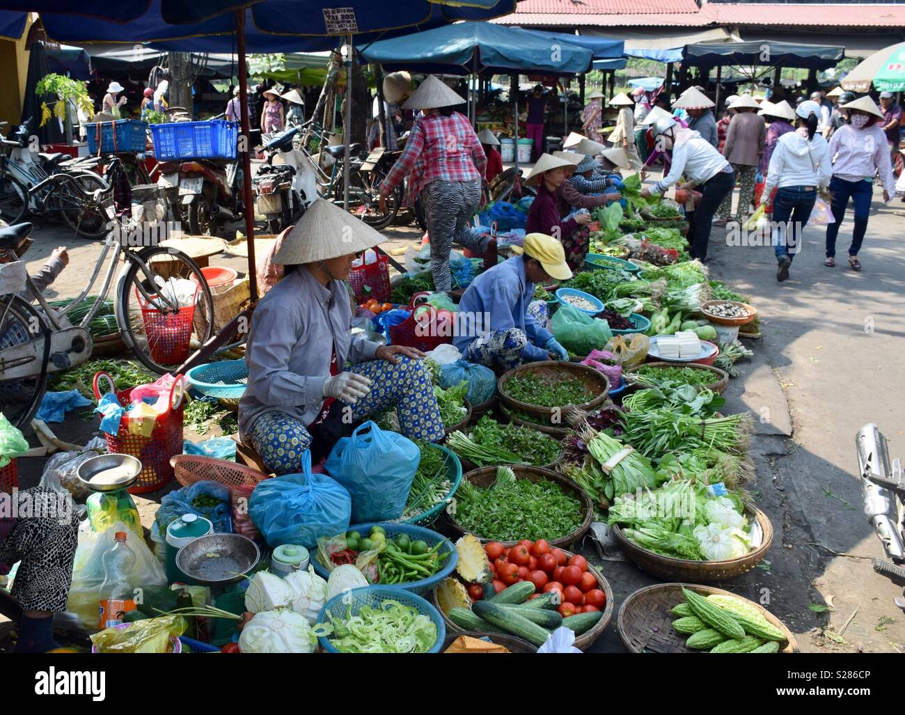 Hoi An Central Market, Vietnam Stock Photo Alamy