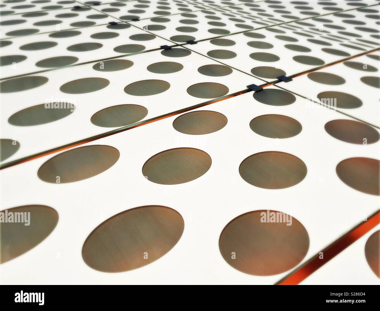 Abstract polka dot pattern background - Smartphone Captured Stock Image