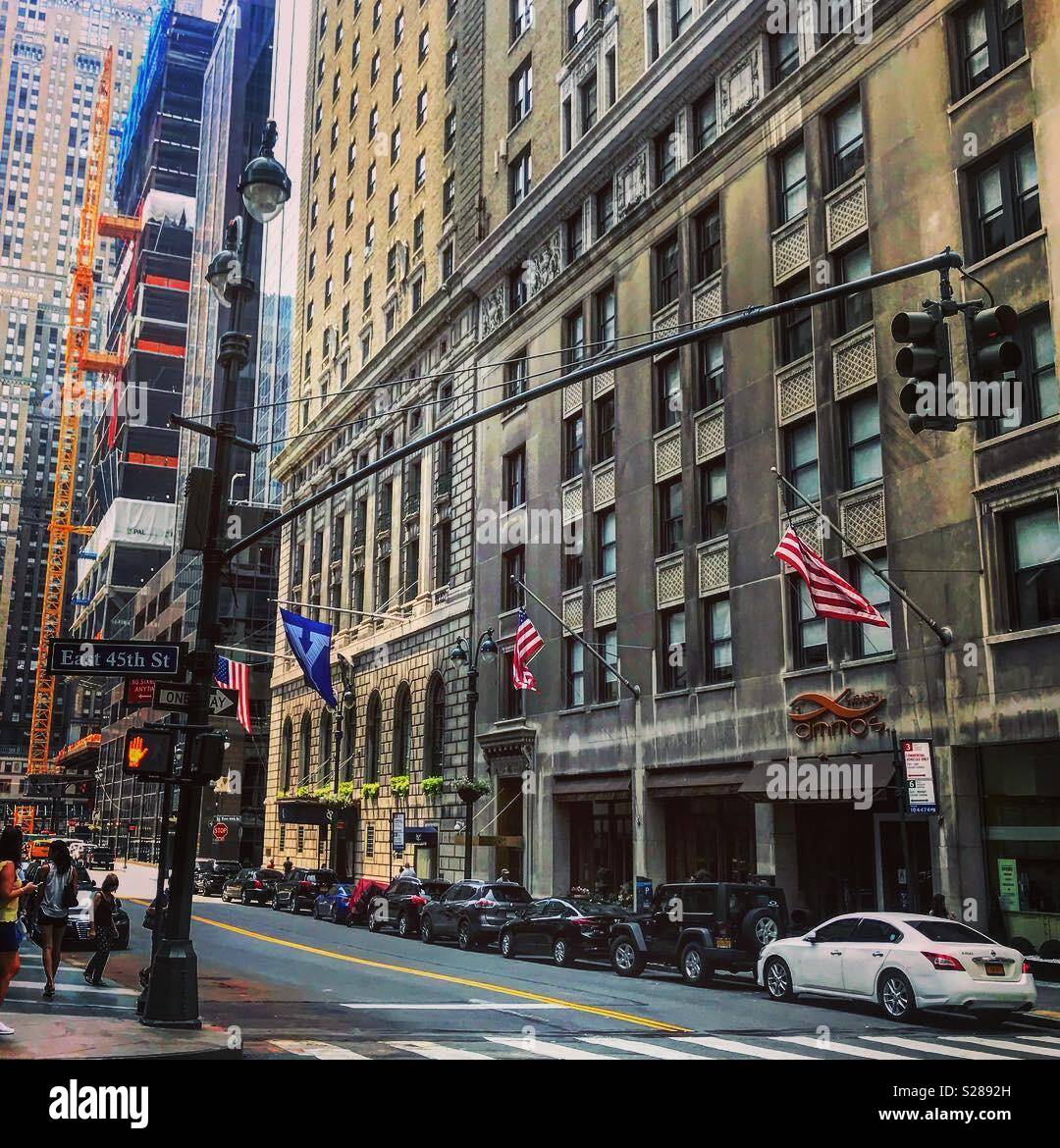 Yale club NYC Stock Photo - Alamy