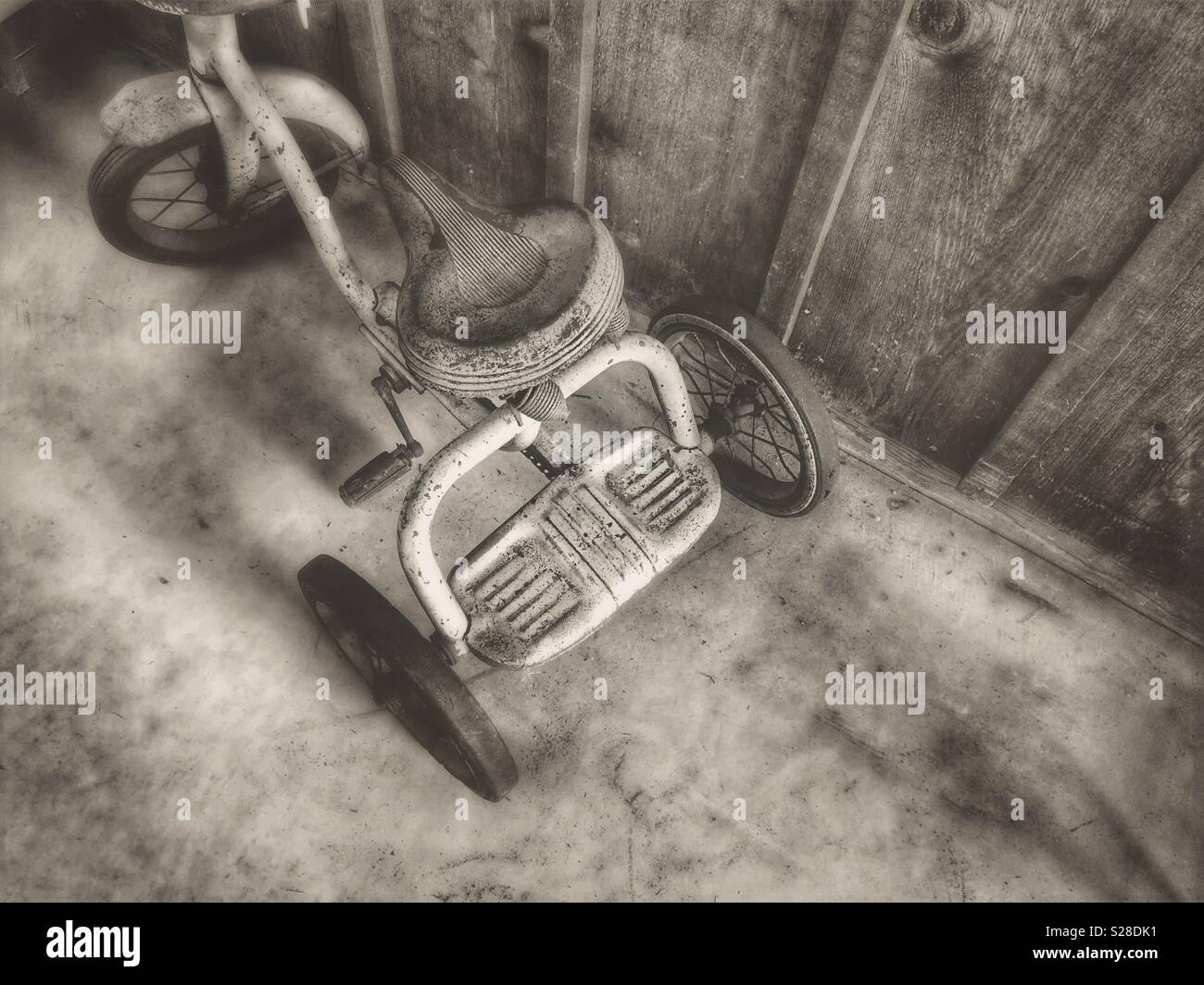 Vintage tricycle Stock Photo