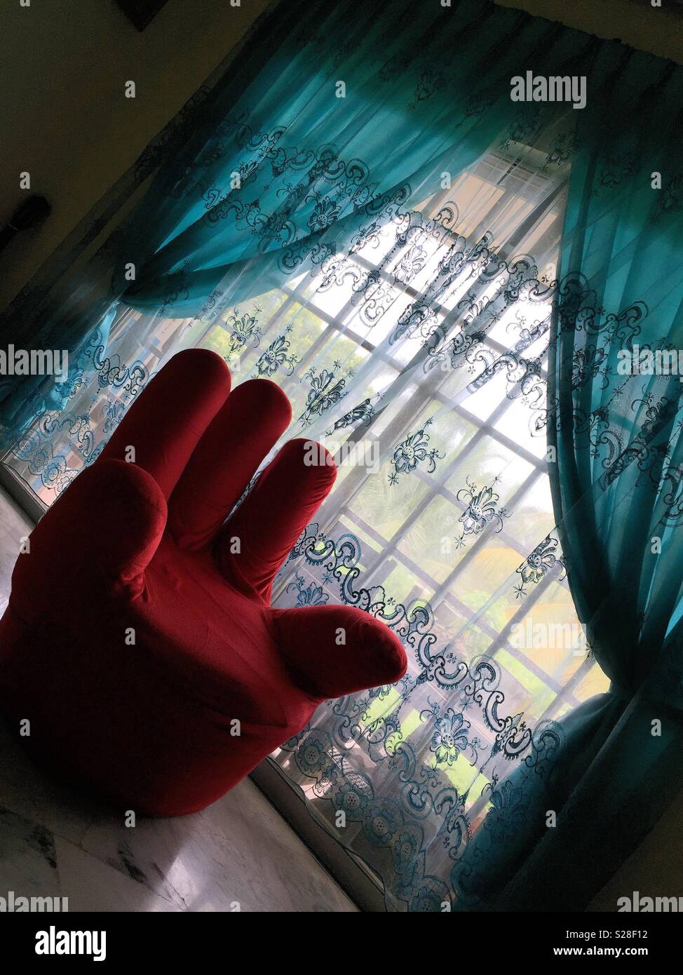 An arm chair. - Smartphone Captured Stock Image