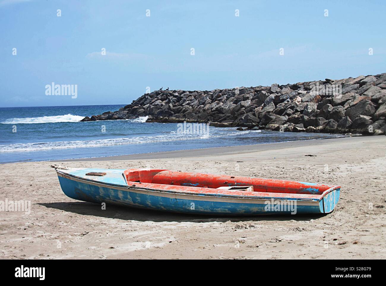 Naiguata beach in Venezuela - Smartphone Captured Stock Image