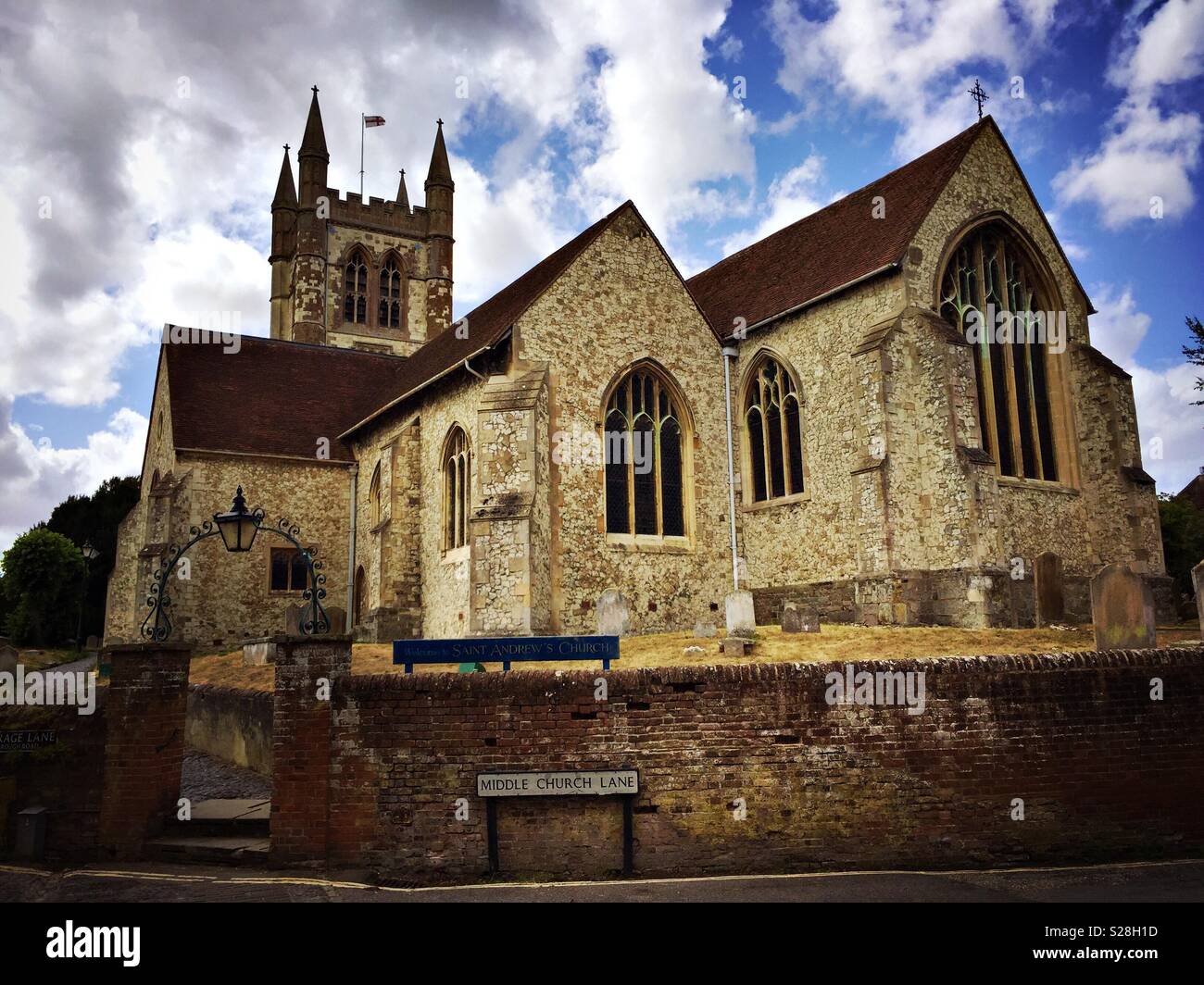 Saint Andrew’s Church in Farnham, Surrey England Stock Photo Alamy