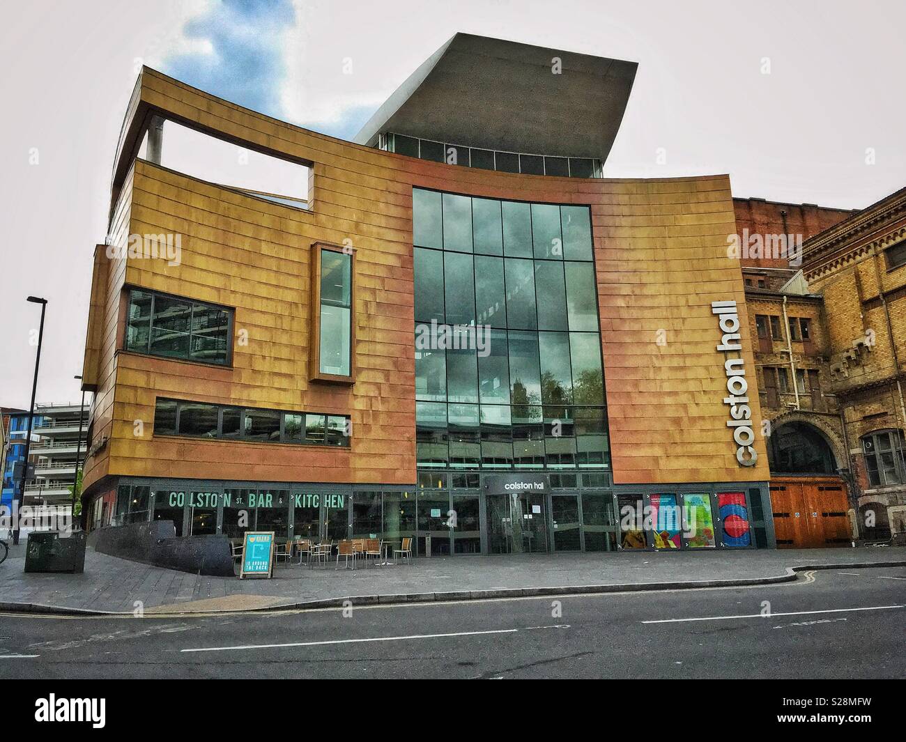 The Colston Hall, the leading concert venue in Bristol, UK. It has recently been announced that the hall, which is named after slave trader Edward Colston, is to be renamed. - Smartphone Captured Stock Image