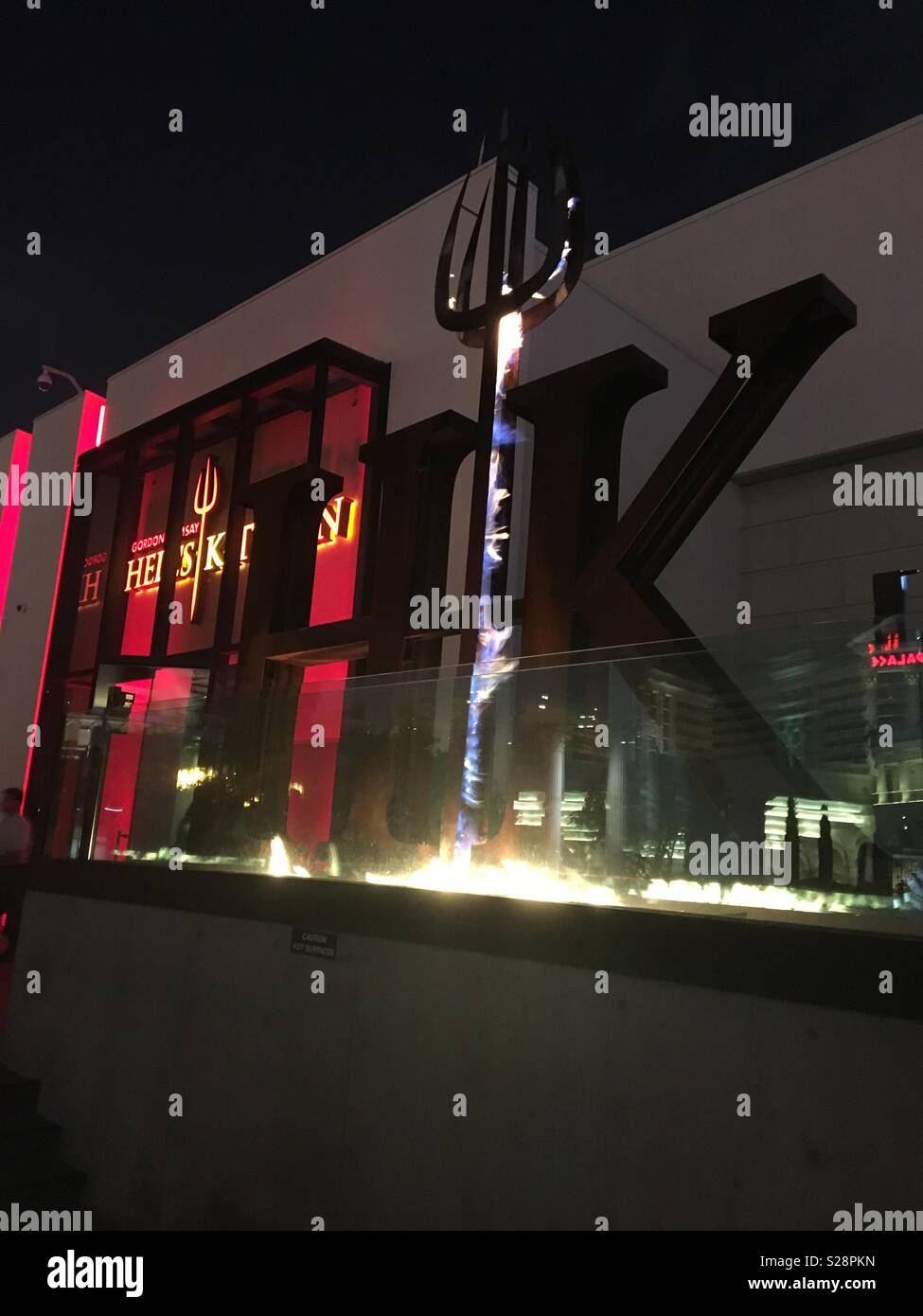 Hell's Kitchen Las Vegas Stock Photo - Alamy
