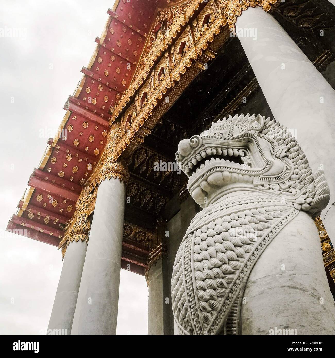 The Marble Temple, Bangkok, Thailand Stock Photo - Alamy