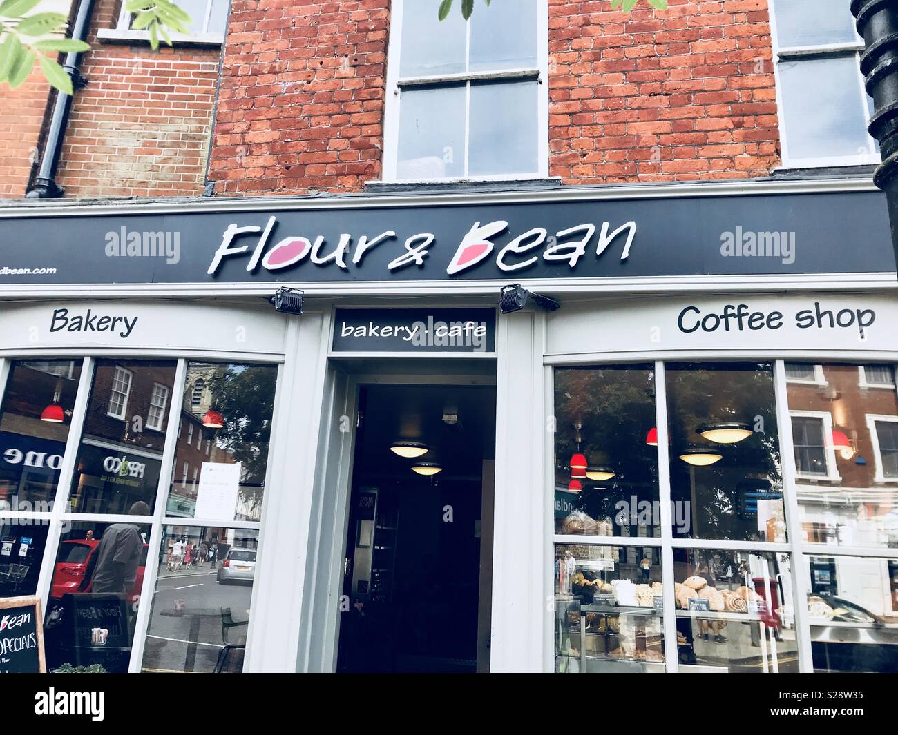Flour and bean cafe, Dearham, Norfolk, U.K Stock Photo Alamy