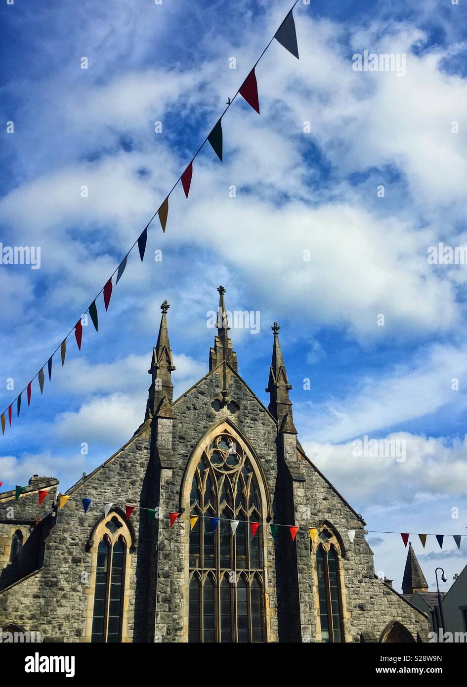 Church in Clitheroe Stock Photo Alamy