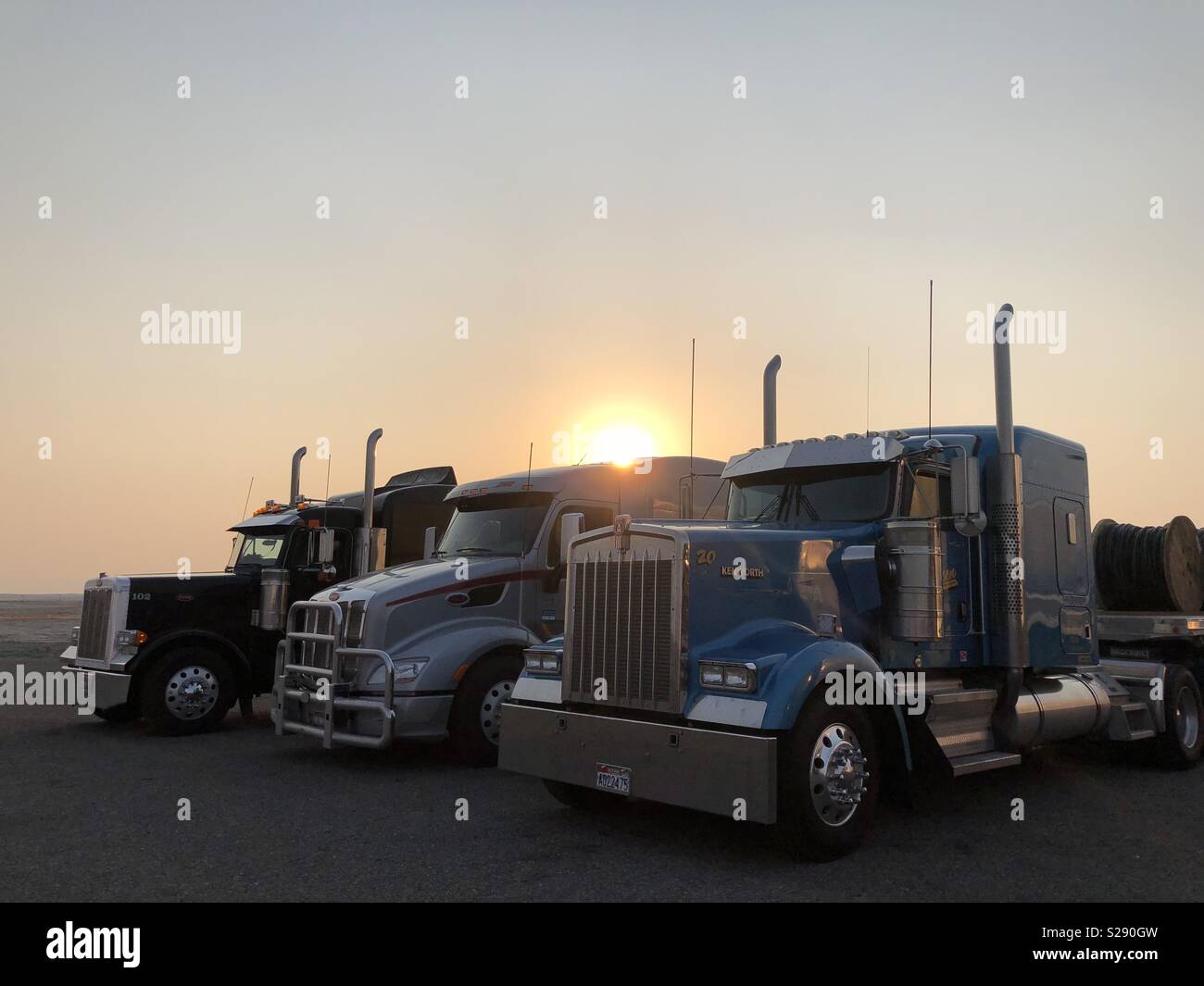 Trucks in Utah Stock Photo Alamy