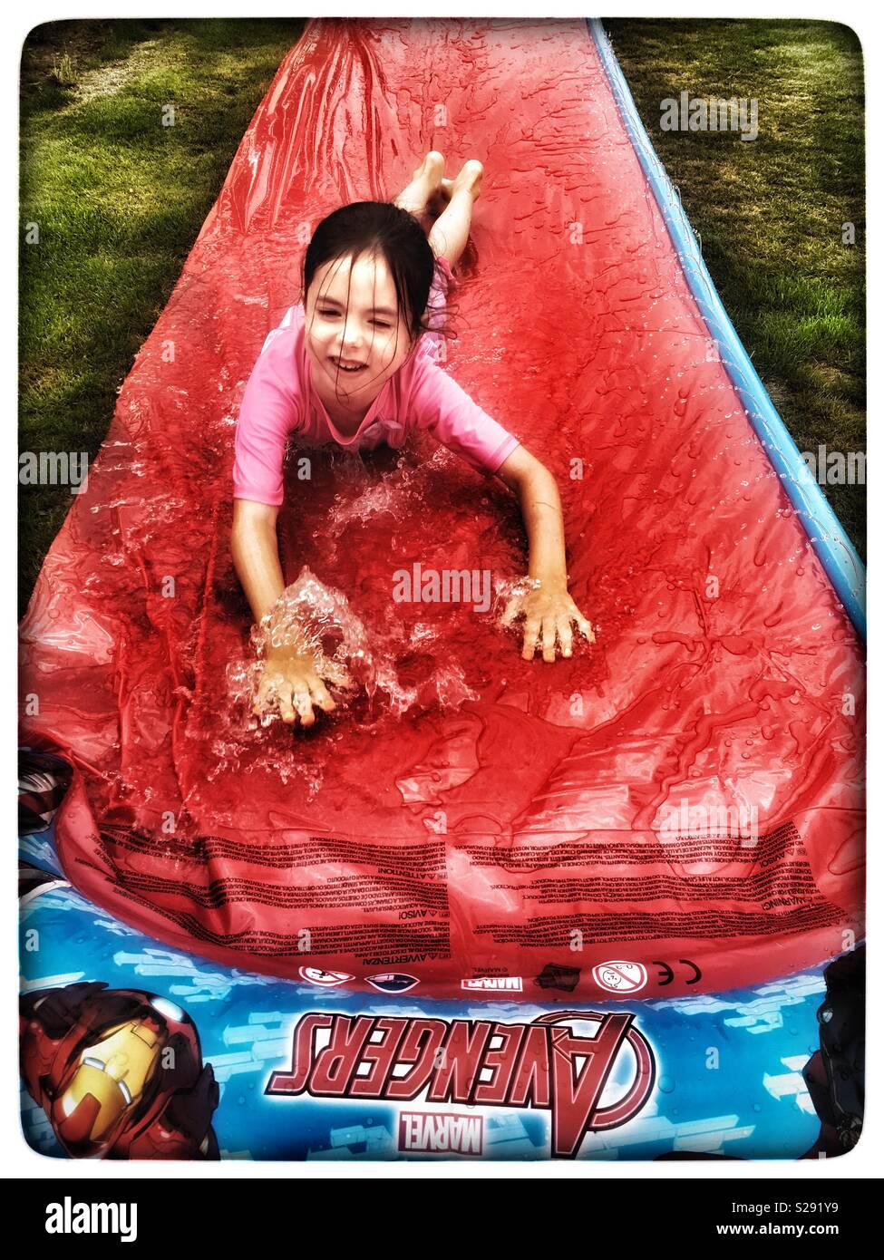 Water shoot - Smartphone Captured Stock Image