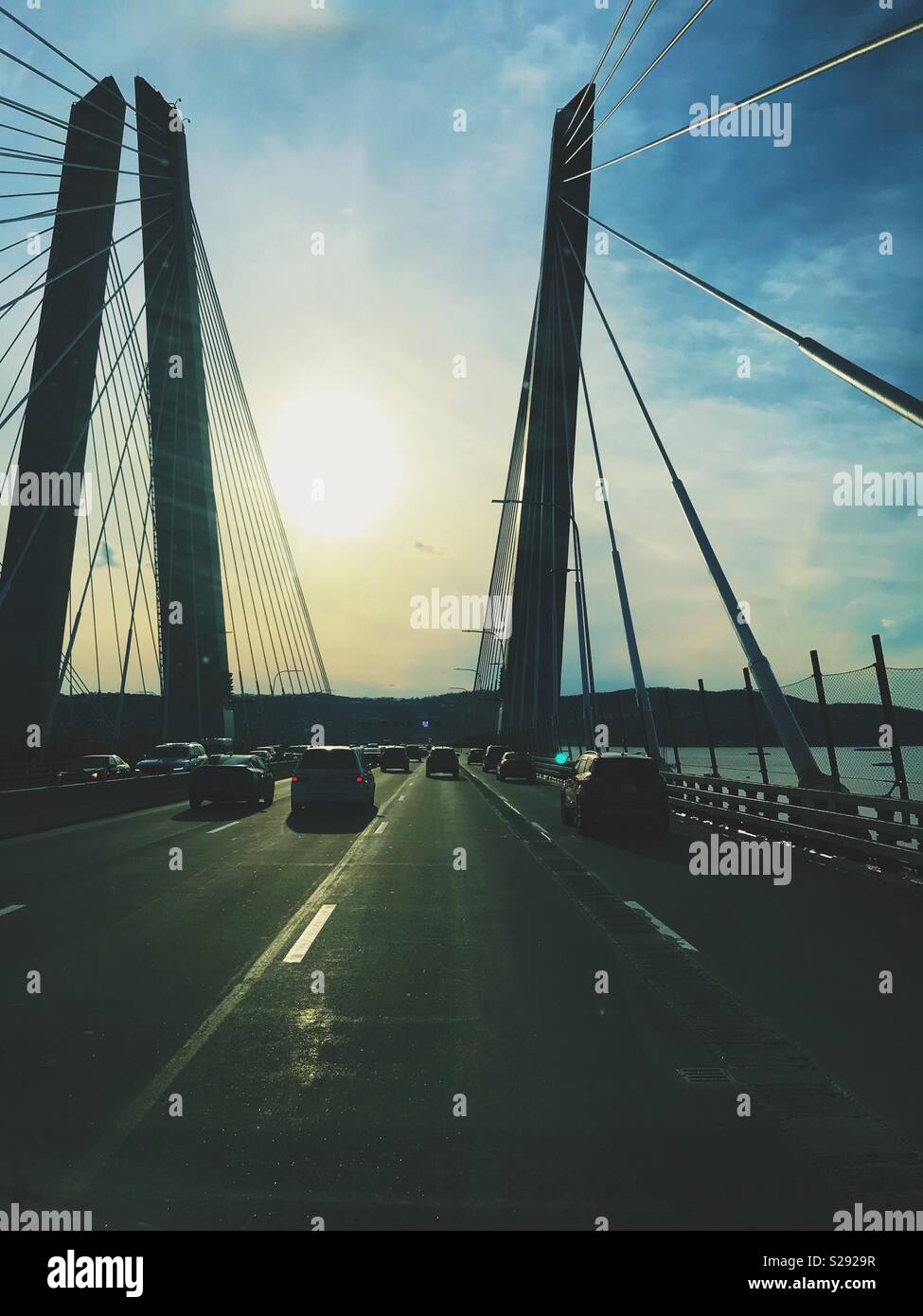 New York bridge Stock Photo Alamy