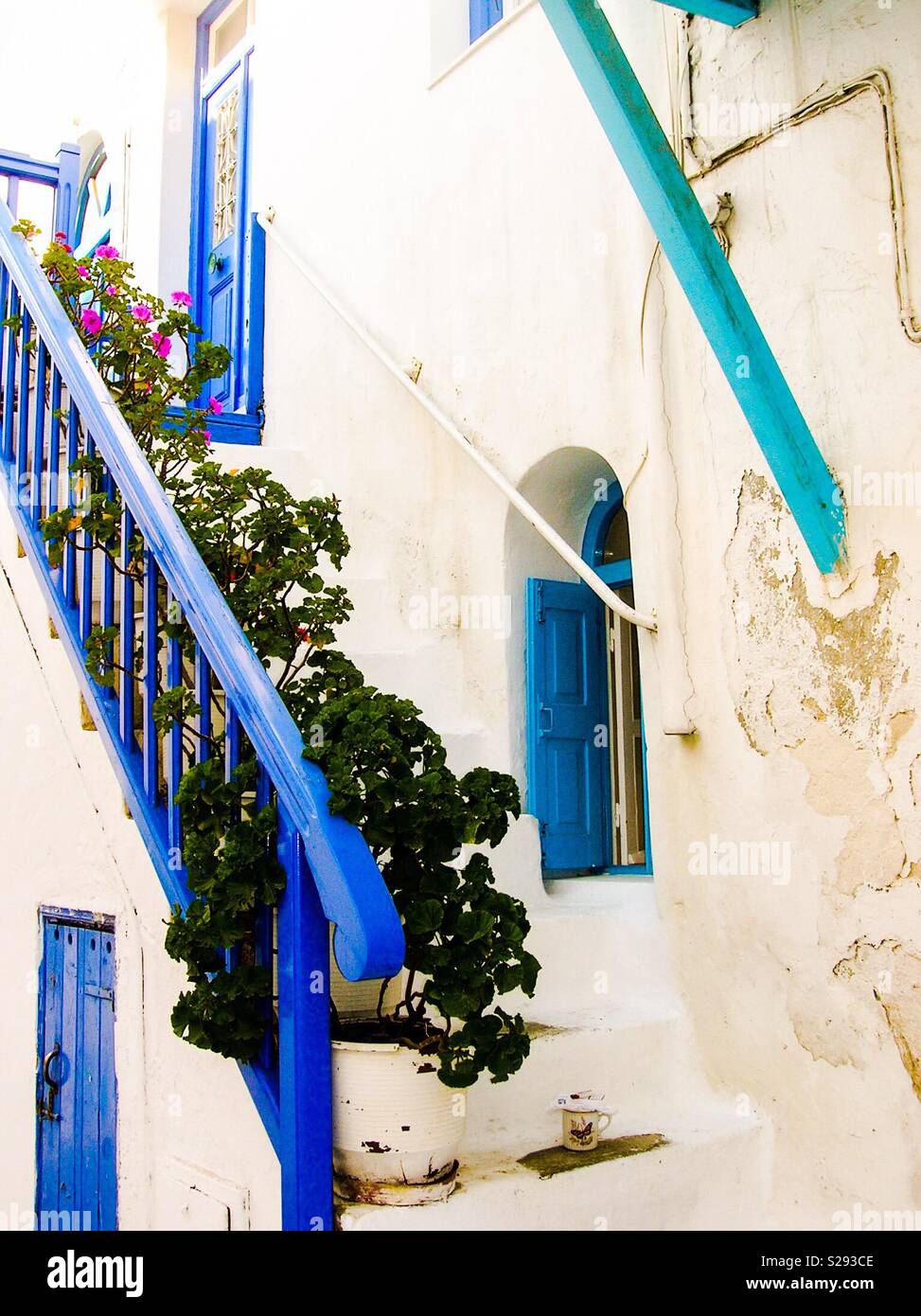Mykonos, Greece - Smartphone Captured Stock Image