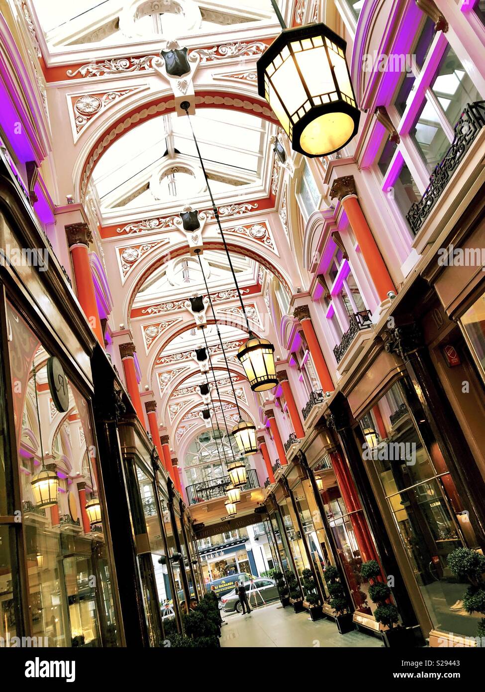 Royal Arcade London Stock Photo