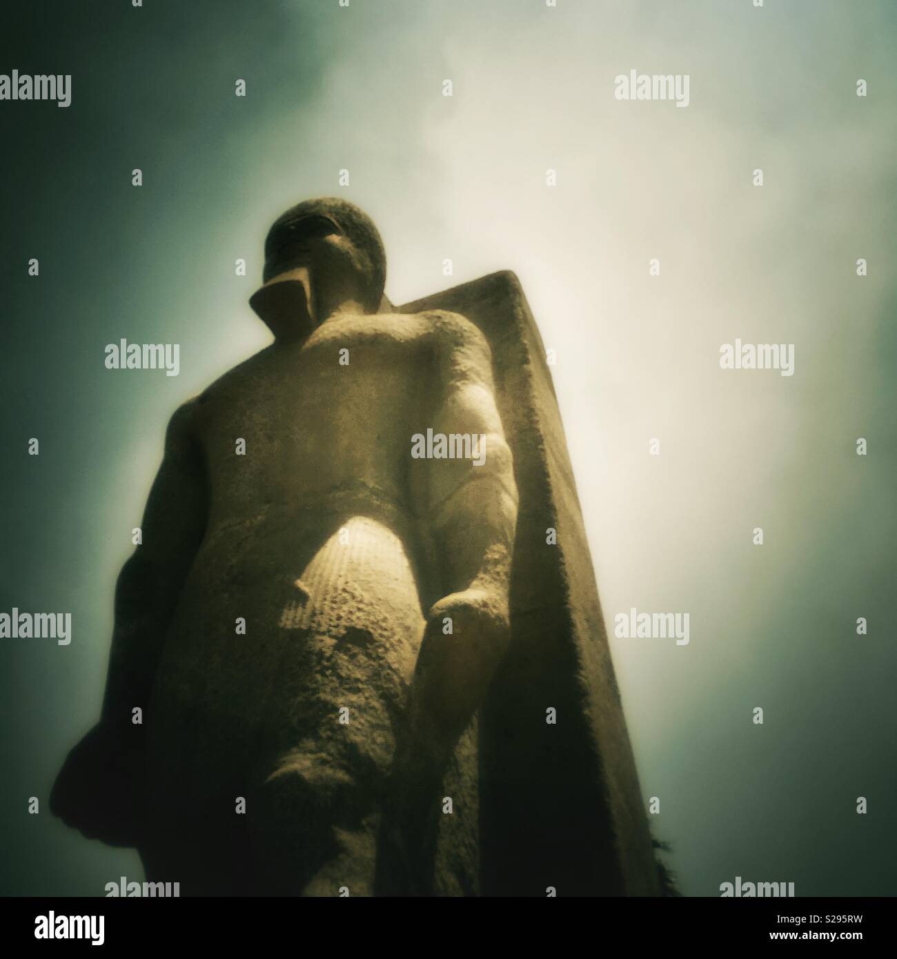 Giant Rameses statue at Memphis - Smartphone Captured Stock Image