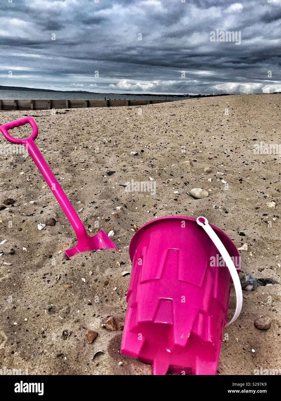 Bucket and spade Stock Photo Alamy