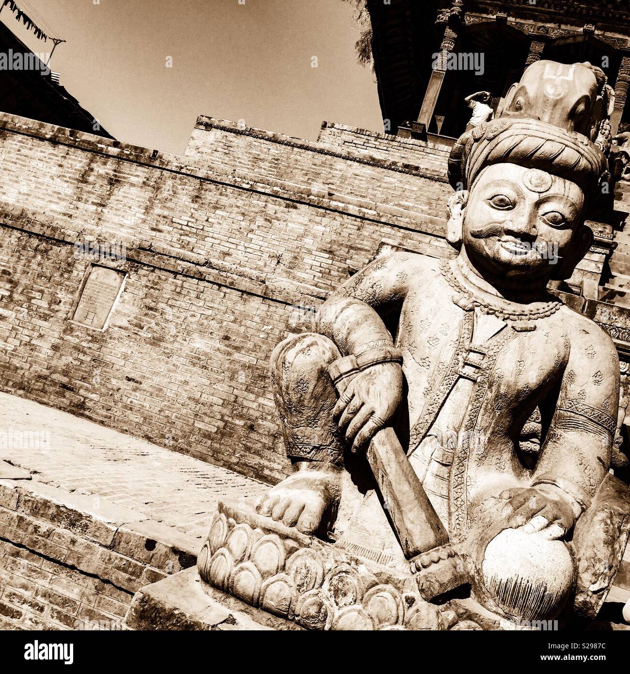 Nyatapola Temple, Bhaktapur Stock Photo