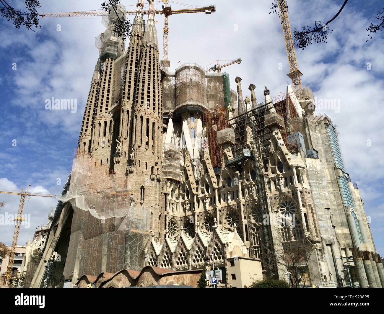 La Sagrada Familia Barcelona Stock Photo - Alamy