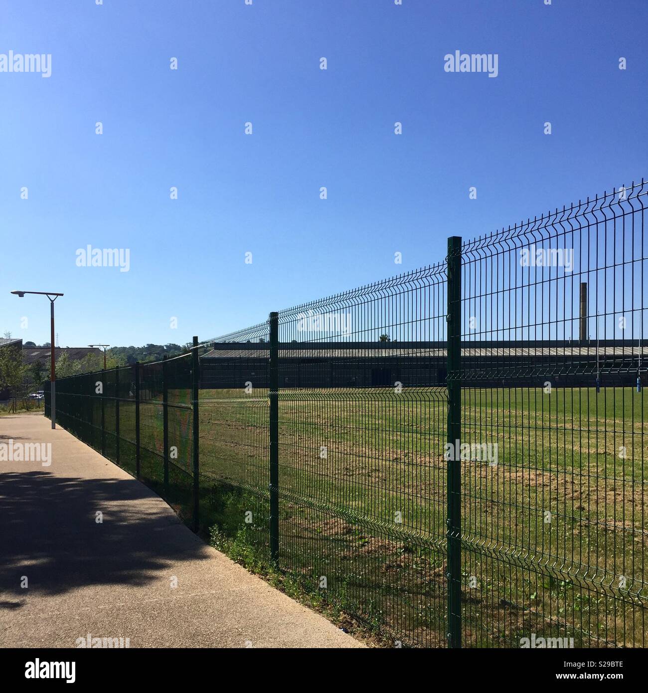 Montgomery Road Walkway, East Belfast Stock Photo