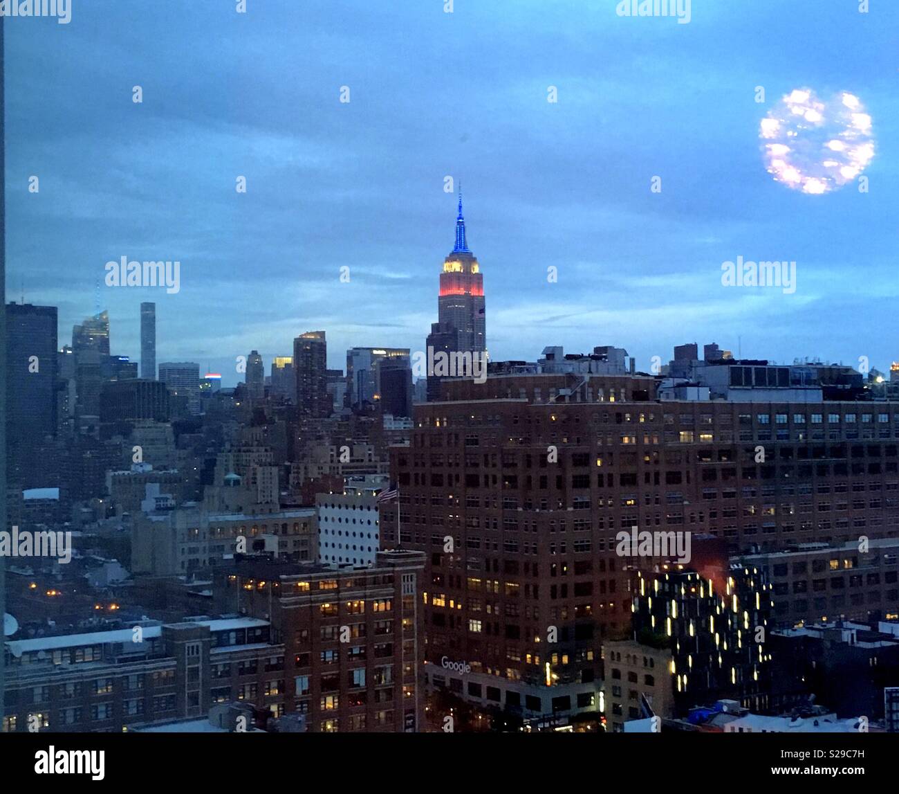 Google NYC Headquarters Stock Photo Alamy