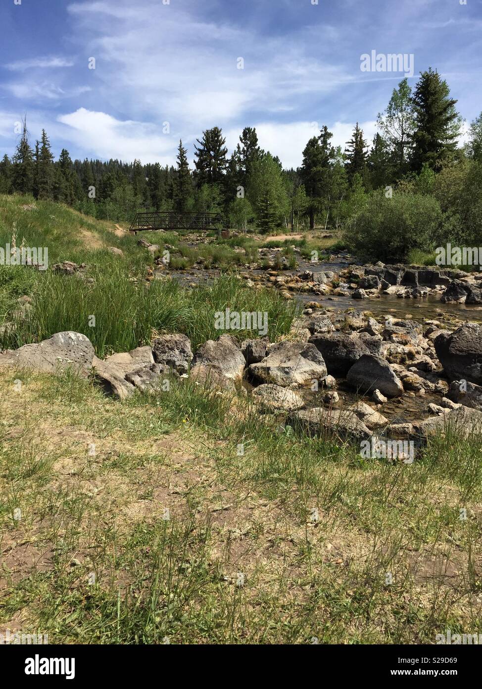 Duck creek Utah Stock Photo Alamy