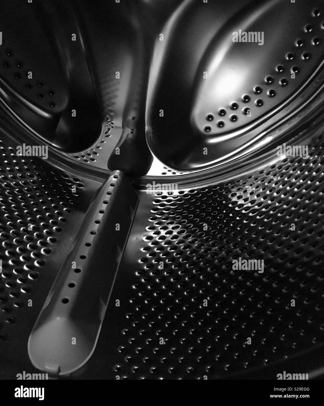 Washing machine drum Stock Photo Alamy