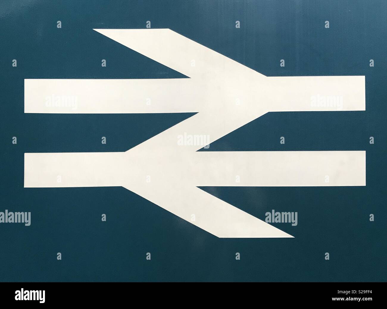 British Rail Symbol Stock Photo Alamy