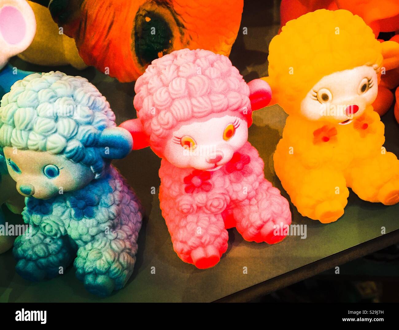 Kitsch vintage sheep Stock Photo Alamy