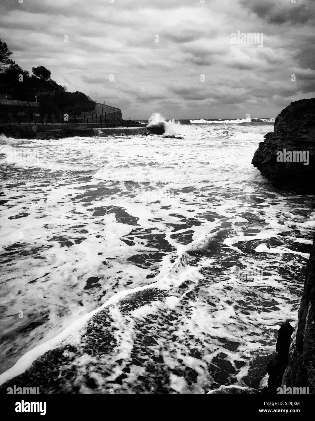 Winter on Mallorca - Smartphone Captured Stock Image