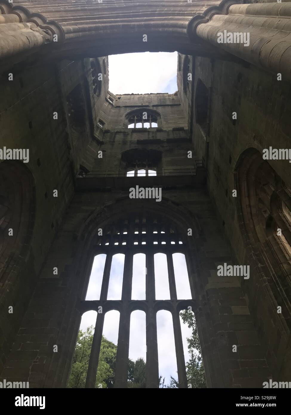 Abbey ruins Stock Photo