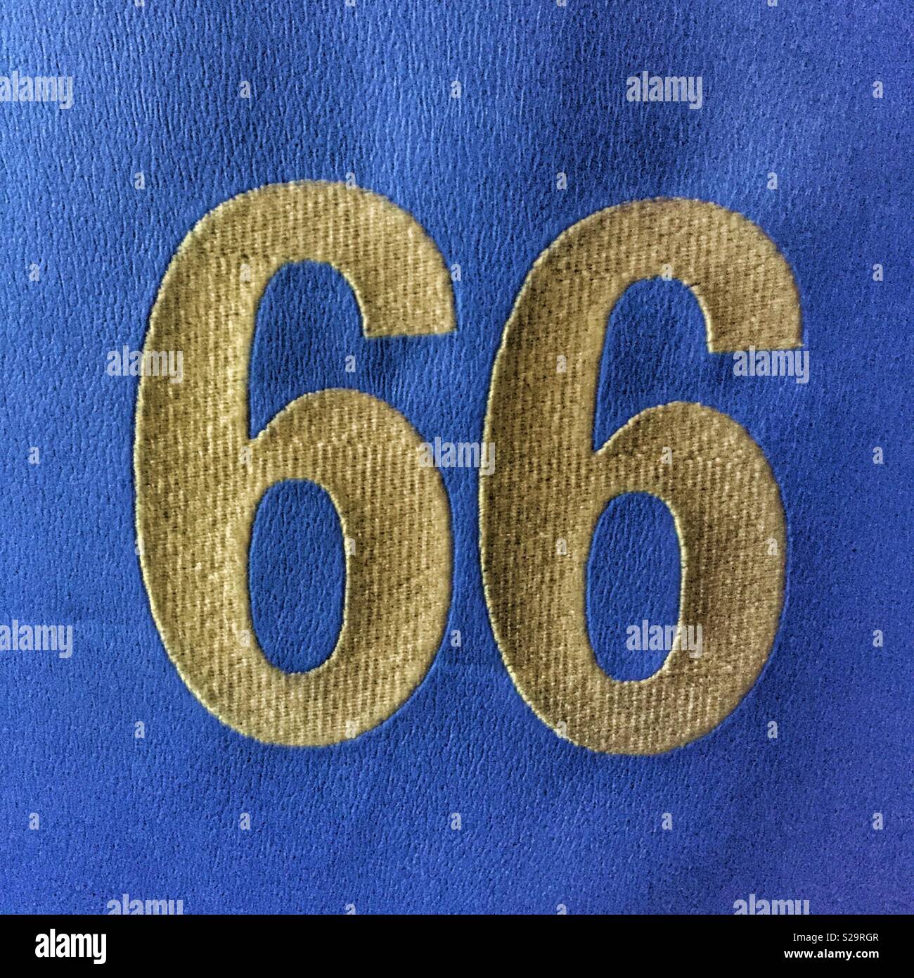 66 number hi-res stock photography and images - Alamy