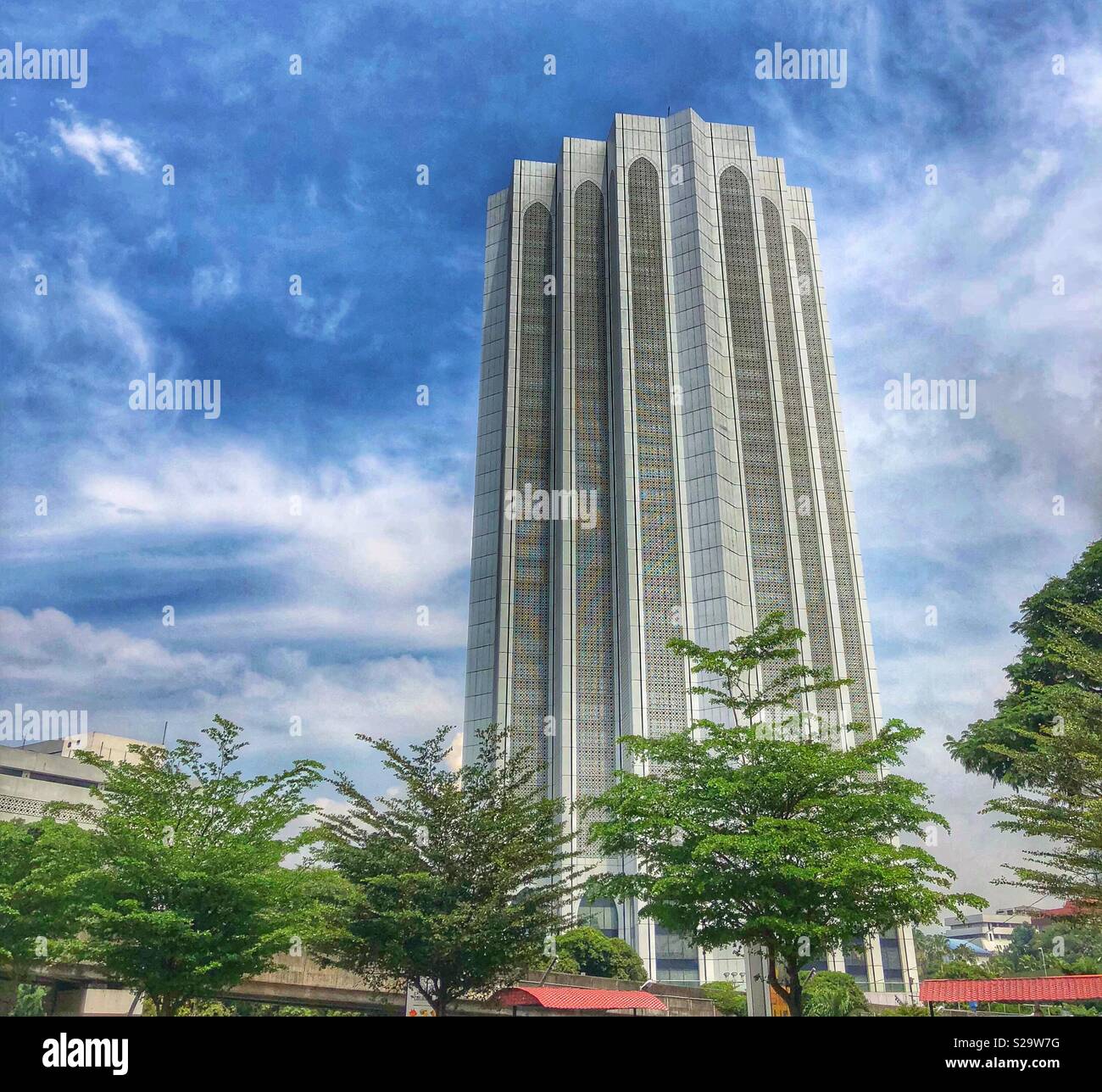 Architecture in Kuala Lumpur, Malaysia. - Smartphone Captured Stock Image